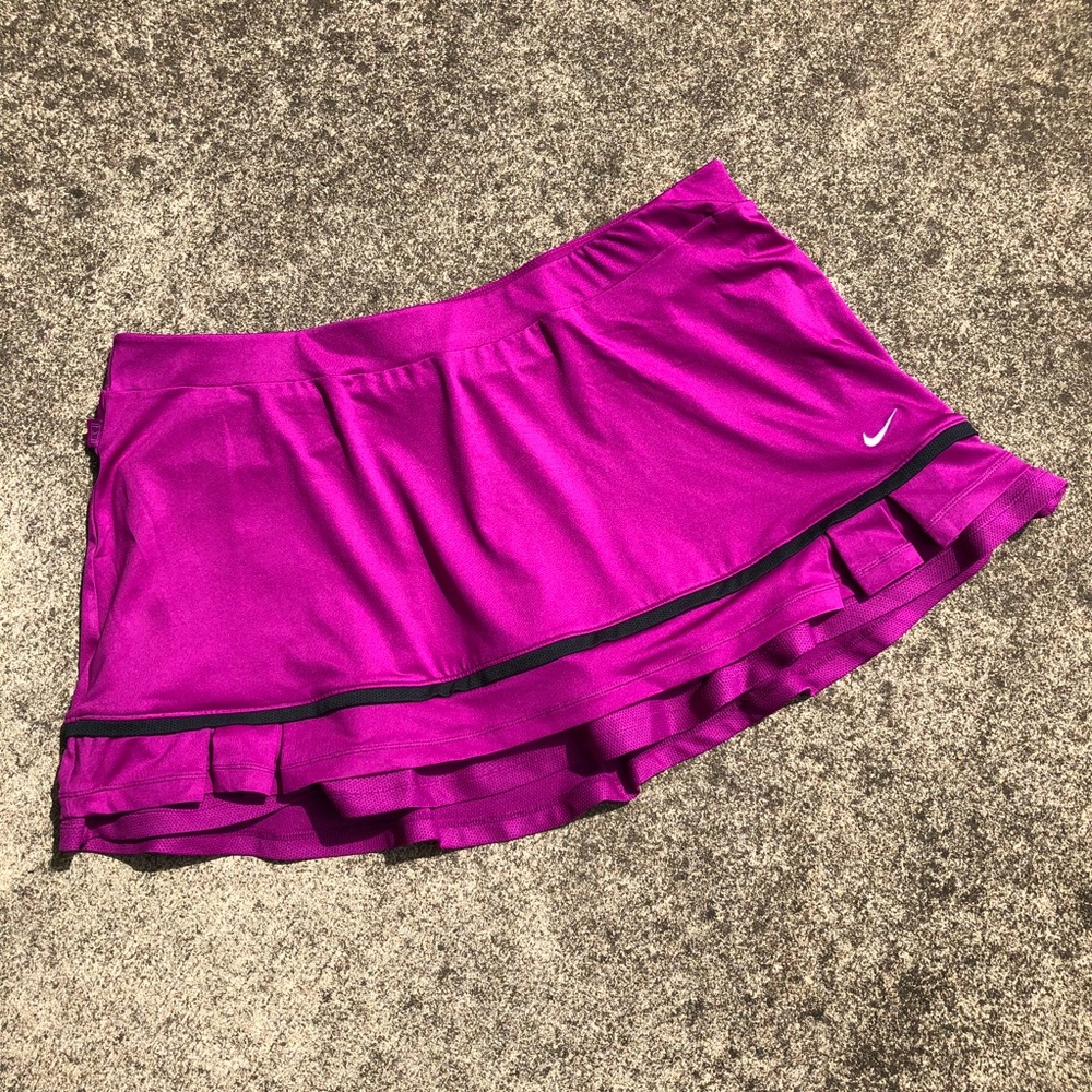 Nike Dri Fit Ruffled Tennis Skirt Skort